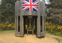 Fort flies Union Flag for coronation at Hogmoor Inclosure in Bordon