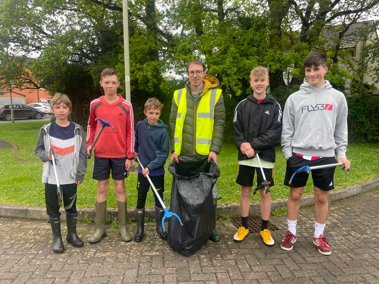 At the Copplestone Big Help Out. AQ 7990