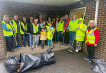 50 at Copplestone ‘Big Help Out’ Spring Clean and Litter Pick
