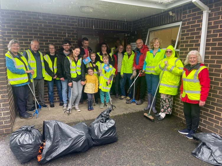 At the Copplestone Big Help Out. AQ 8029