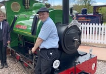 A warm welcome for Mr Hallworth