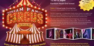 Circus big top coming to Farnham for small prices thanks to Hedgehogs