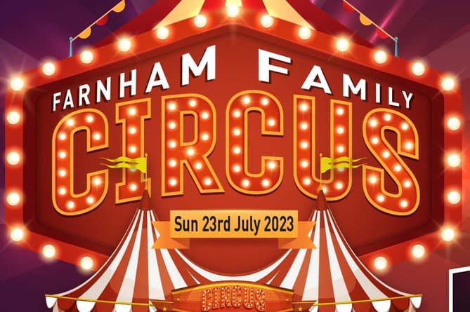 Farnham Hedgehogs Farnham Family Circus flyer