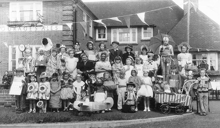 Coronation Day at Green Lane, Farnham