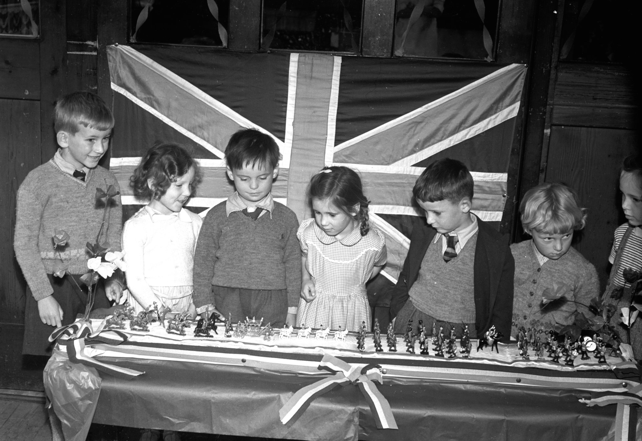 A magnificent 5ft coronation cake at West Street Infant School, Farnham – how on earth did they bake it?