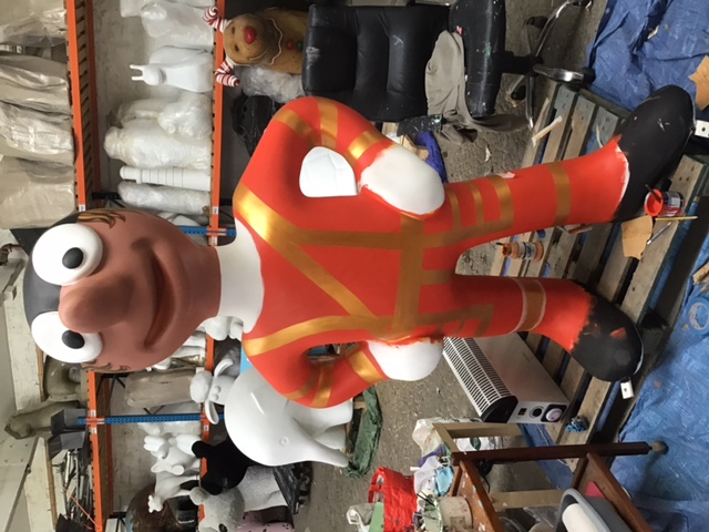 An unfinished Yeoman guard Morph