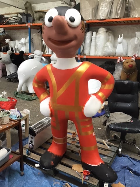 An unfinished Yeoman guard Morph