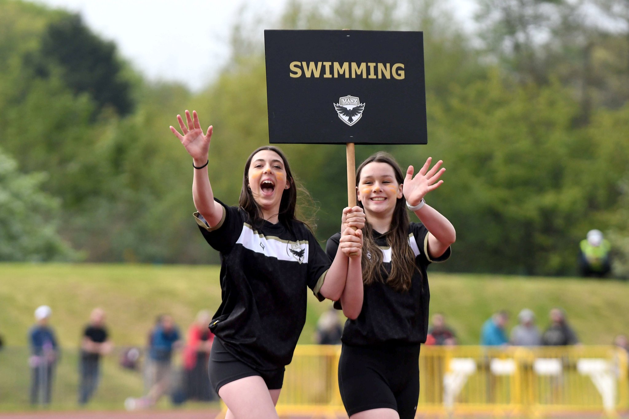 Manx Youth Games 2023 opening ceremony and parade -