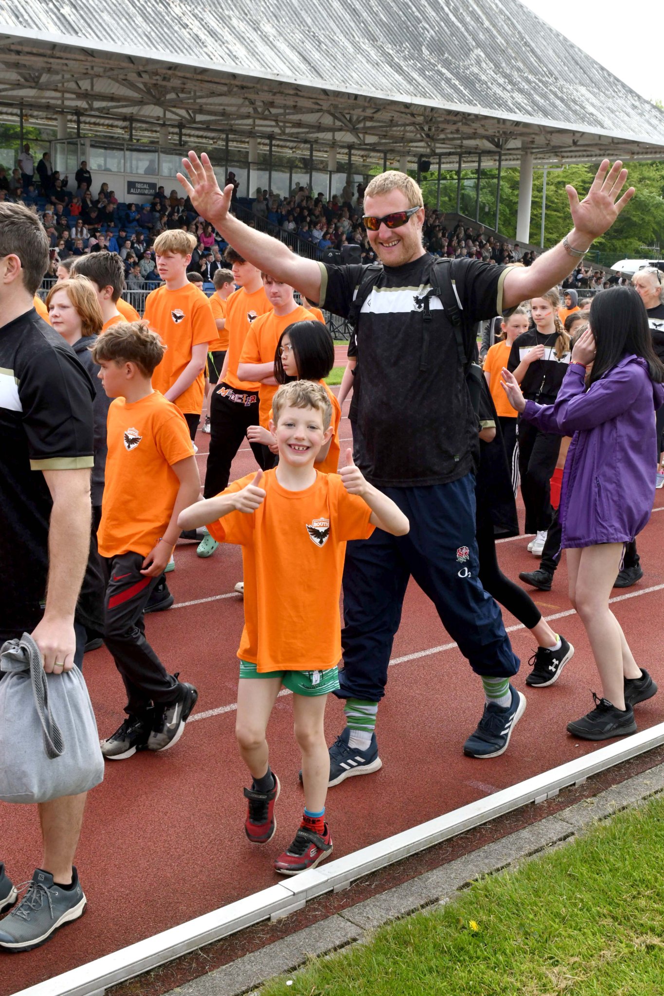Manx Youth Games 2023 opening ceremony and parade -