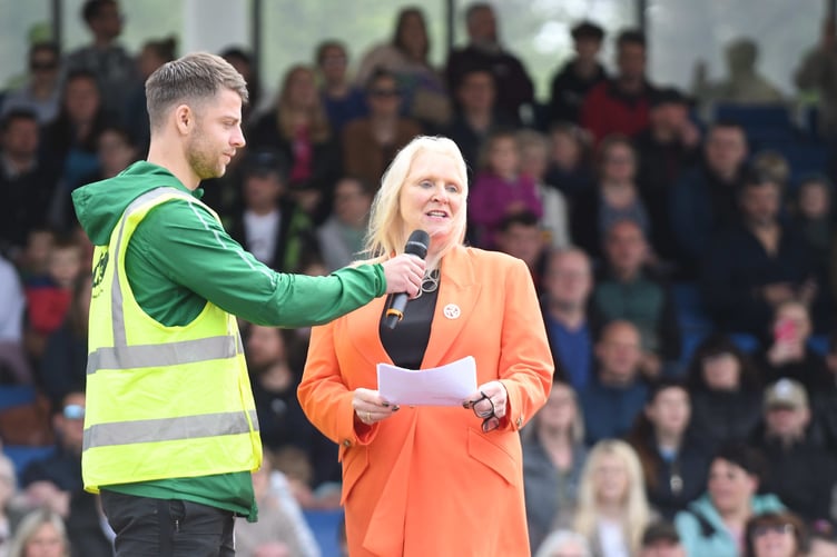 Manx Youth Games 2023 opening ceremony and parade -