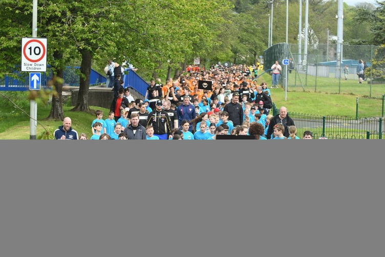 Manx Youth Games 2023 opening ceremony and parade -