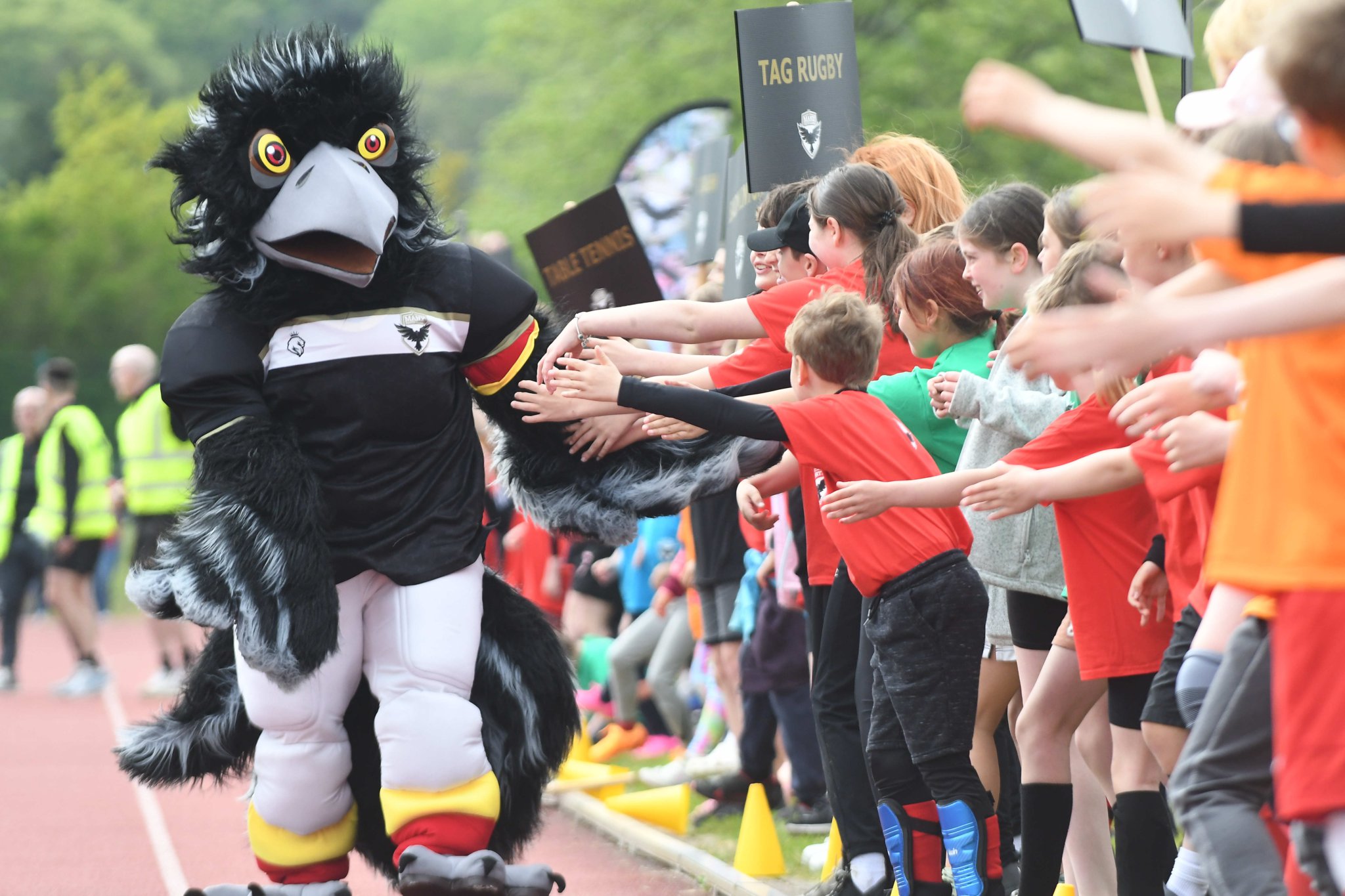 Manx Youth Games 2023 opening ceremony and parade -