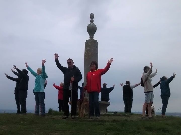 Part of last year's South West Awake ring of prayer event.