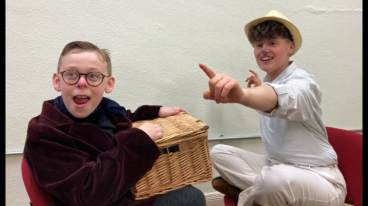 CARADON Youth Theatre members in rehearsal for ‘The Wind in the Willows’, which will be staged at Liskeard’s Public Hall over the half term