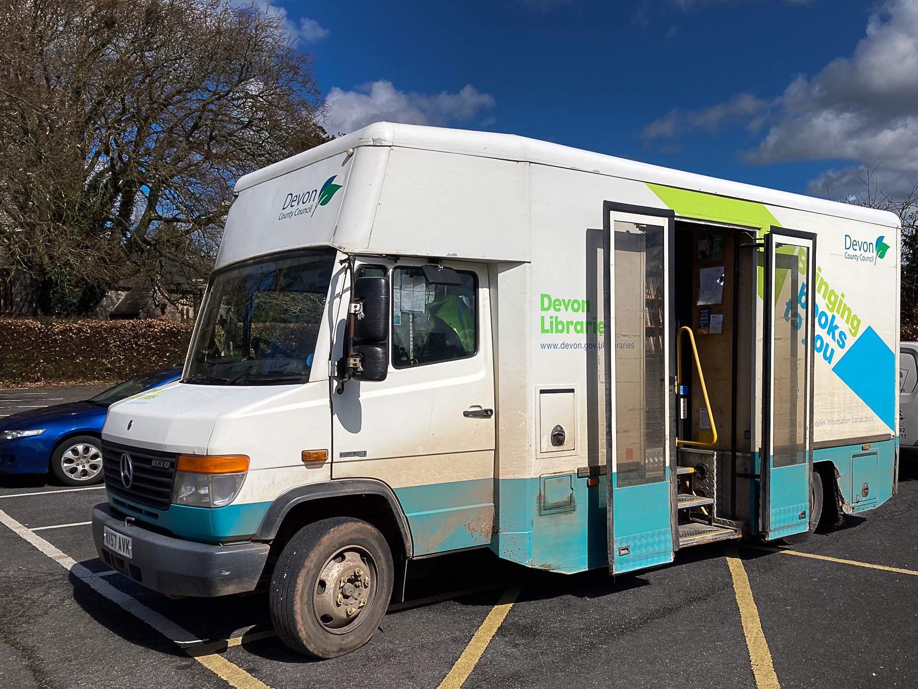 mobile library Devon