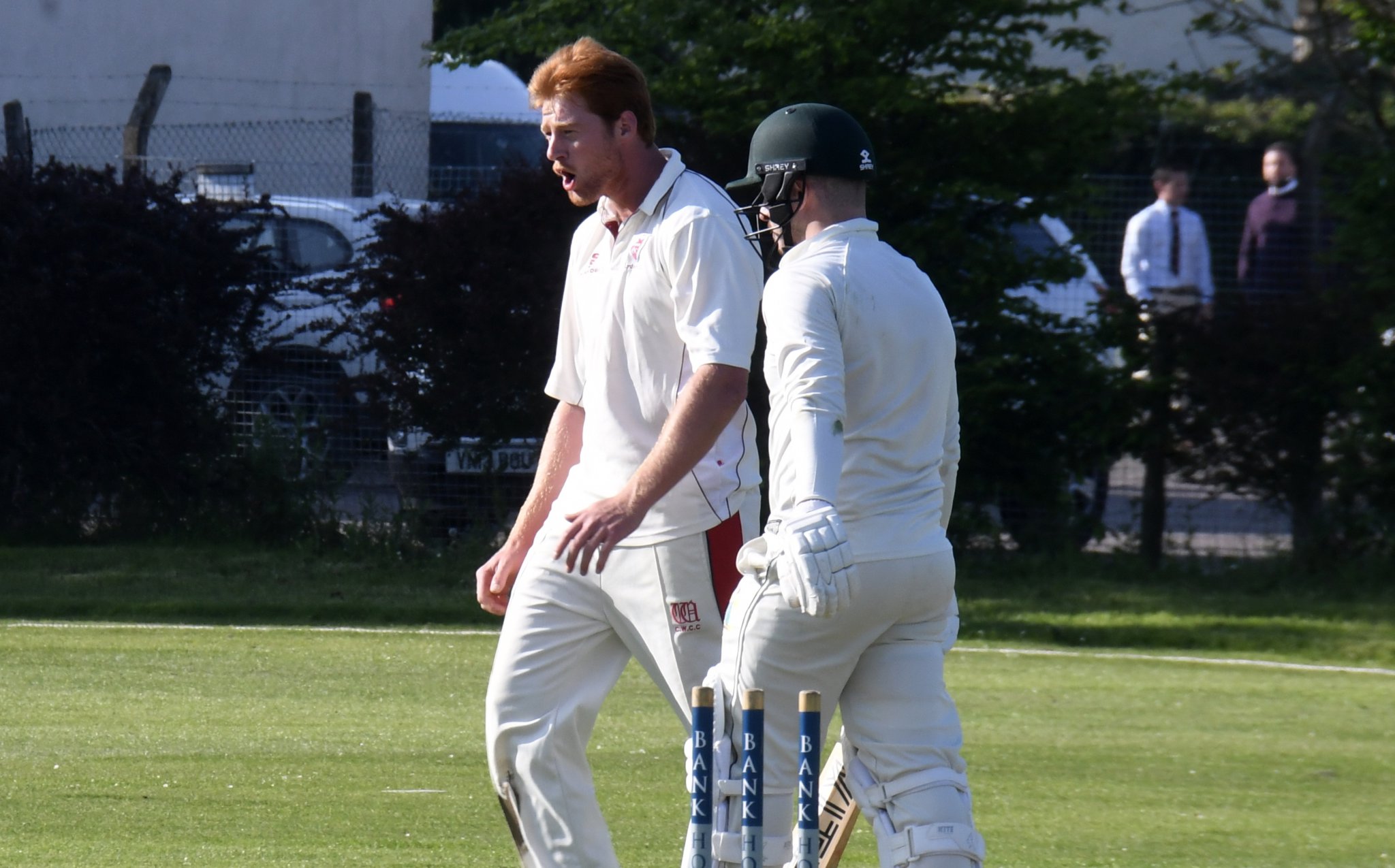 Bowlers Dan Brown for Lydney and Kade Clowes for Westbury each took four wickets