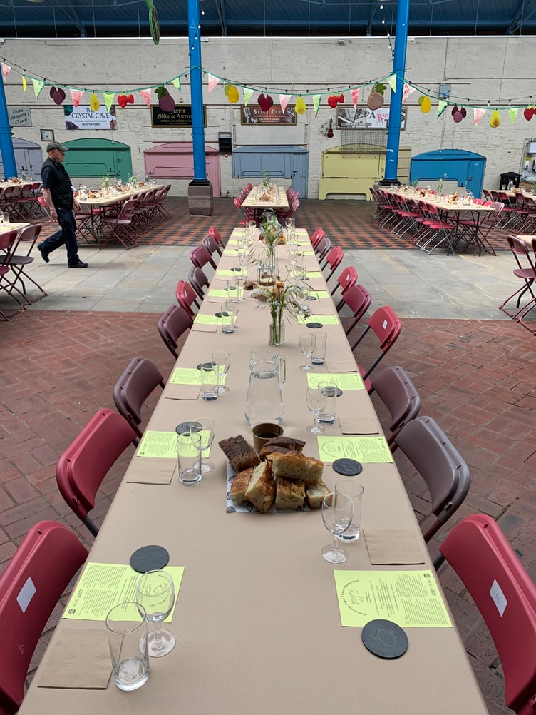 The event was the first to be held daytime