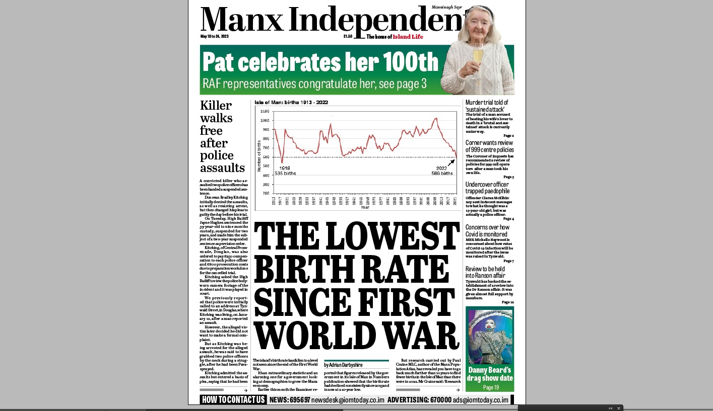 Manx Independent, May 18, 2023