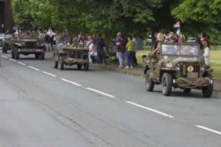 Armed Forces Day Convoy 2022 in Alton.