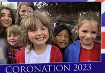 Day of coronation festivities at Froxfield school 