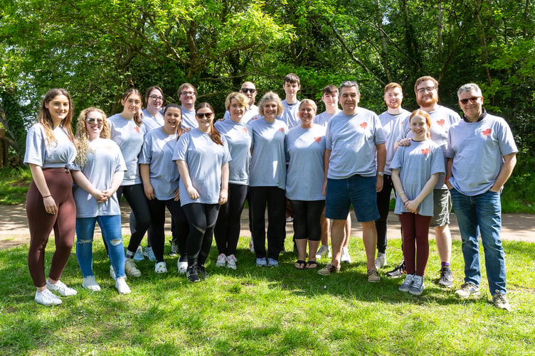 The crew from Surrey Coroner's office.