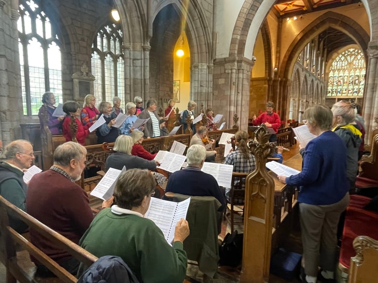 Members of the West Gallery Quire.