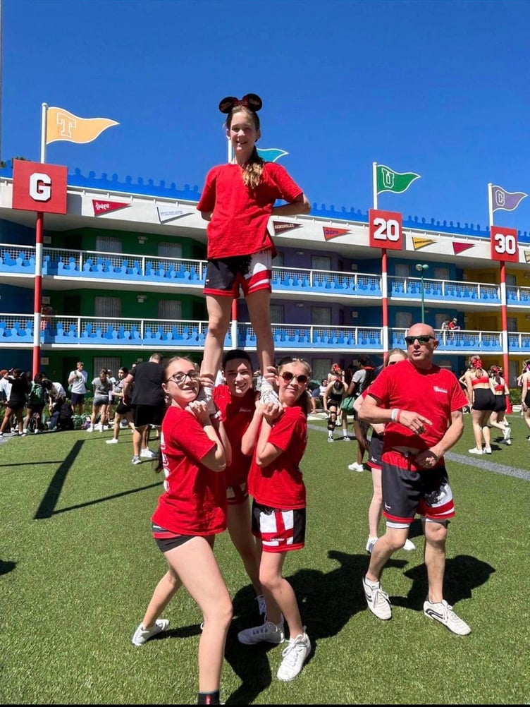 Kayla and her teammates got to train at some of the best facilities in the US over the two weeks
