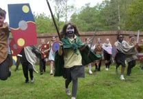 Parkend and Yorkley pupils engage in Iron Age ‘battle’