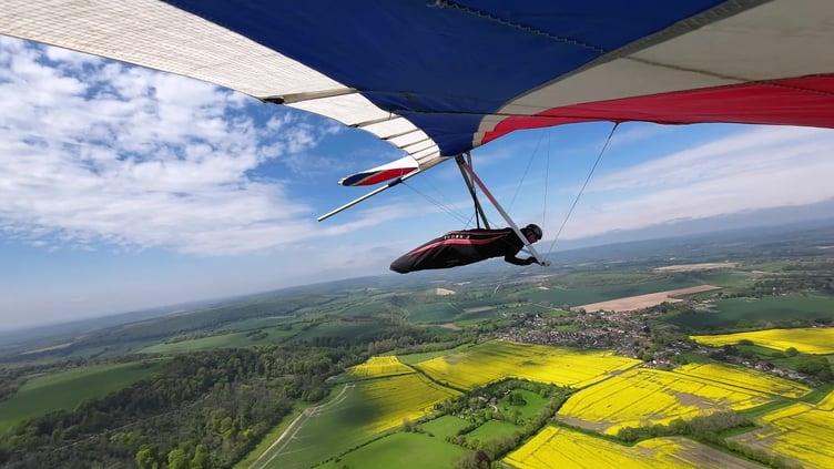 The village of South Harting surrounded by oilseed rape PHOTO BY MACIEJ WOLANIECKI