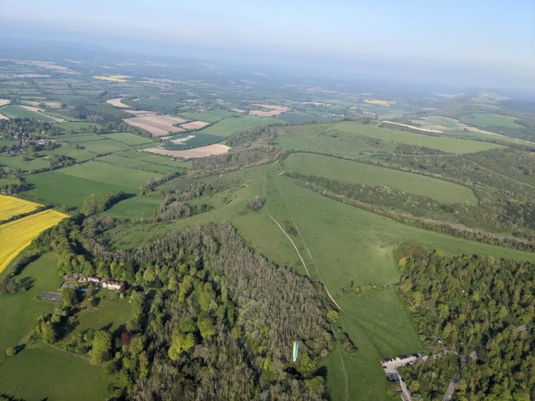 The view along the South Downs PHOTO BY ALAN BIRTLES