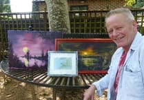 Artist providing paintings and music for Petersfield exhibition