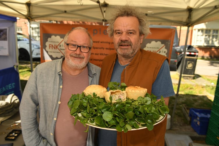 There was plenty of watercress-themed food and drink on offer at the Alresford Watercress Festival