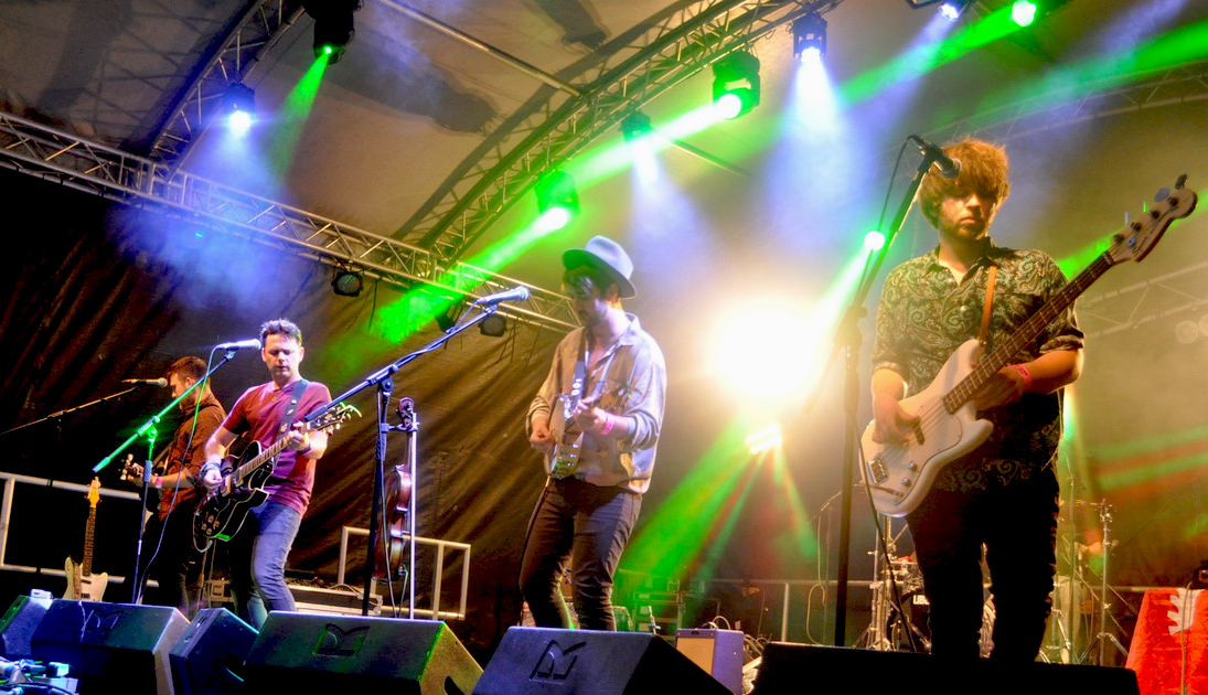 Local favourites Rusty Shackle are Sunday night’s headliners