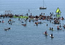 Teignbridge campaigners join the big Paddle Out Protest