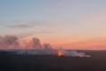 Firefighters still tackling heathland wildfire at Frensham Common