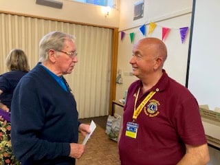Crediton Lions aid for Ukraine.