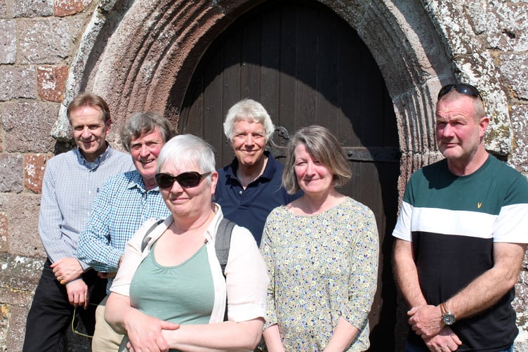 Tiverton St Paul - Tim Jones, David Farrant, Lisa Cook, Jo Tucker, John Western and John Kimber. 7814