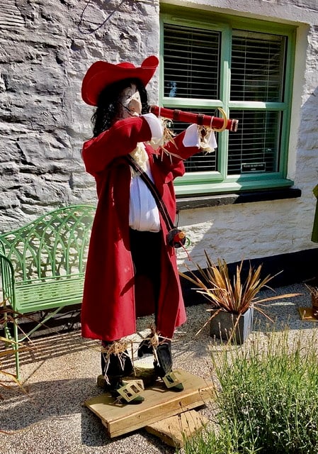 Marlborough Heroes and Villains scarecrows