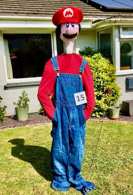 Marlborough Heroes and Villains scarecrows
