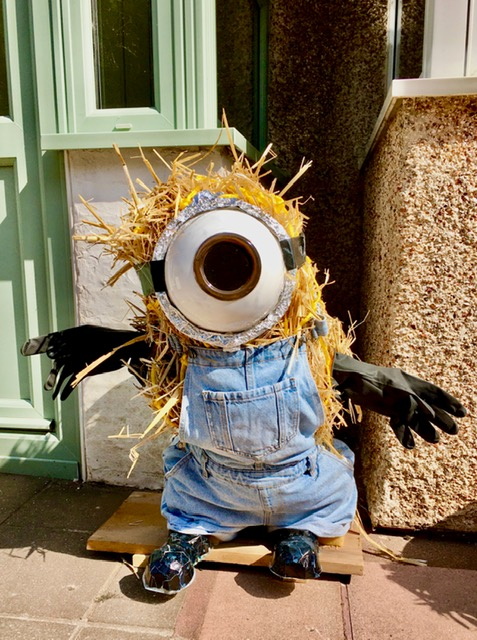 Marlborough Heroes and Villains scarecrows