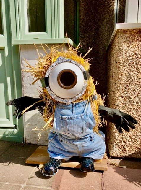 Marlborough Heroes and Villains scarecrows