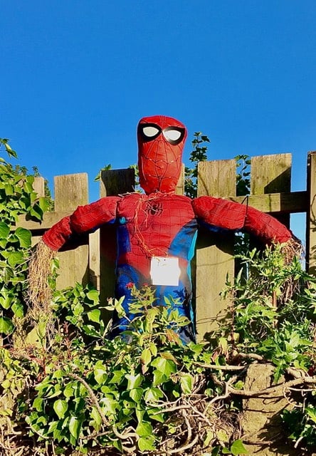 Marlborough Heroes and Villains scarecrows