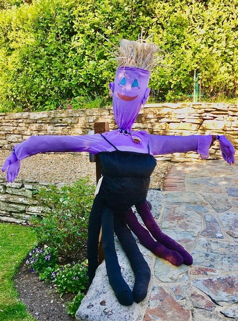 Marlborough Heroes and Villains scarecrows
