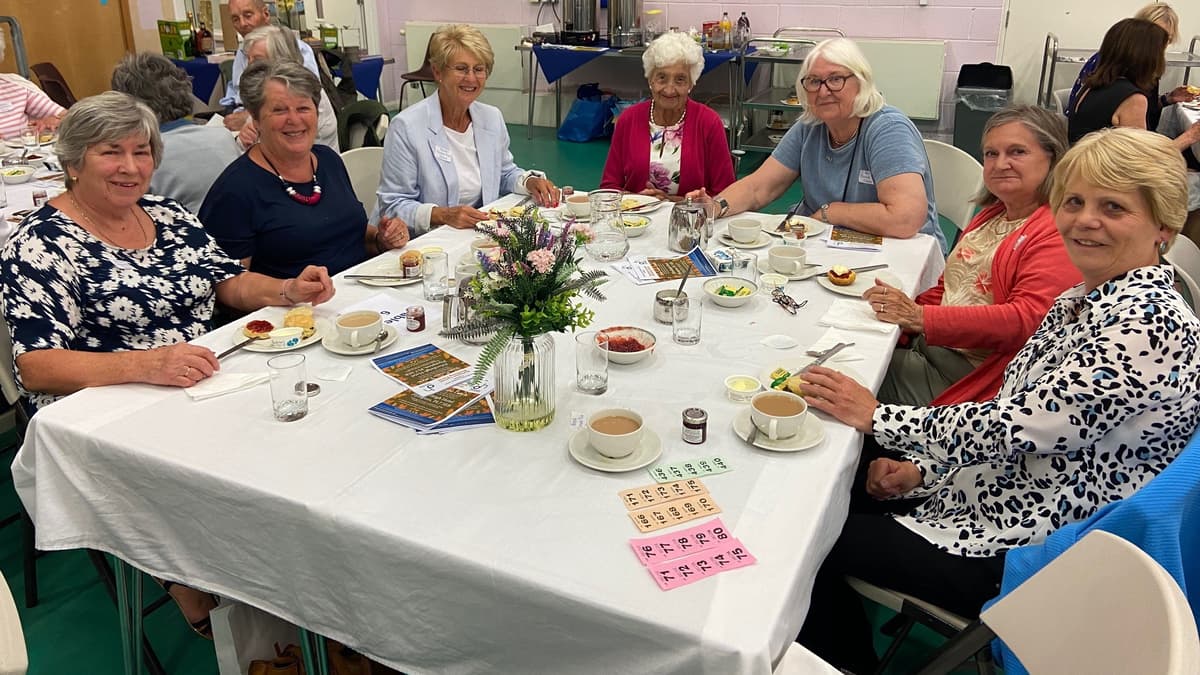 Royal Cream Tea raises £1300 for Dame Hannahs at Ivybridge