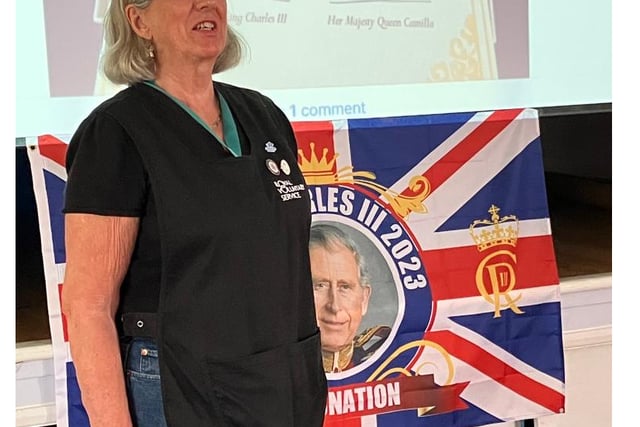 Whitehill volunteer Carol Anne Dann wins royal approval