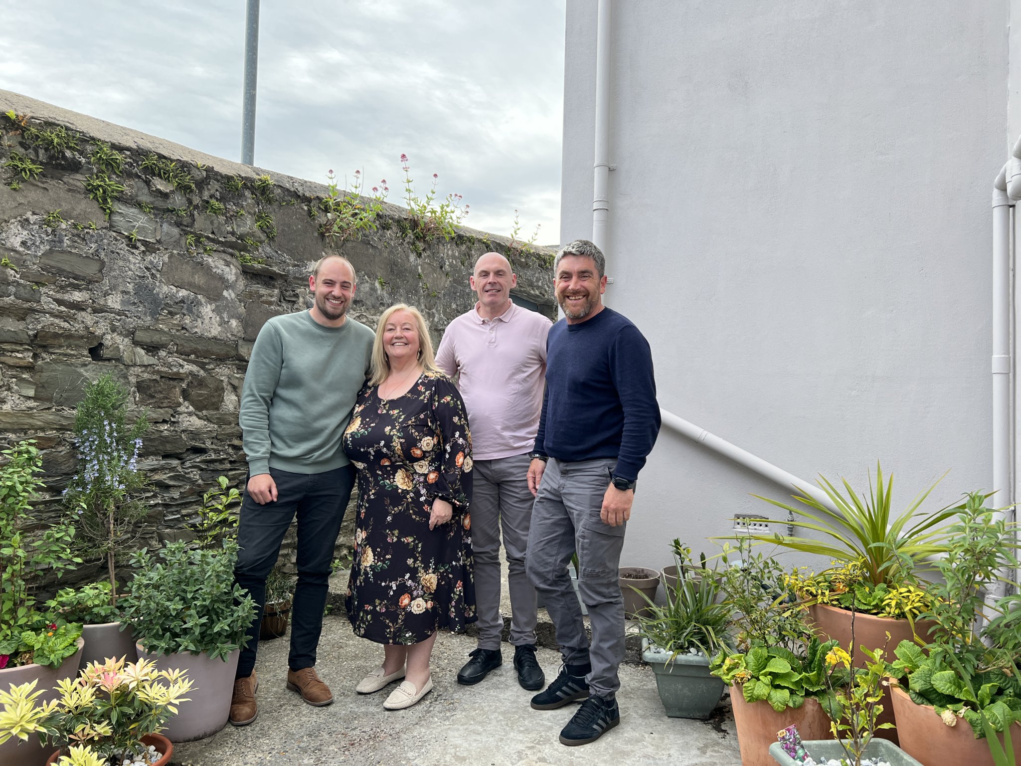 Kieron Malone, Pauline Prescott, Jason Mckee and Mark Cromwell