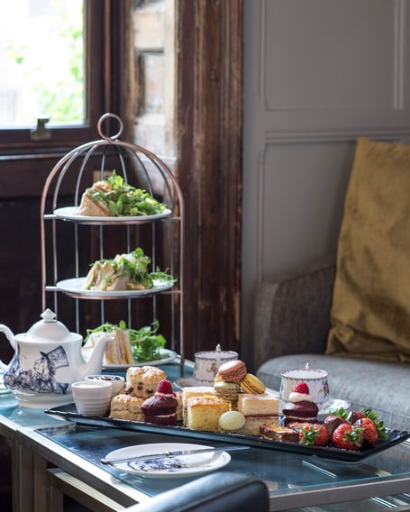 Afternoon tea at The Bush Hotel in Farnham