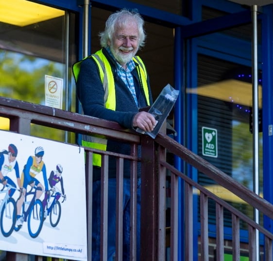 James Lindsey (Undershaw staff) and Rob Stock (Undershaw parent) cycled the 60-mile Challenge route