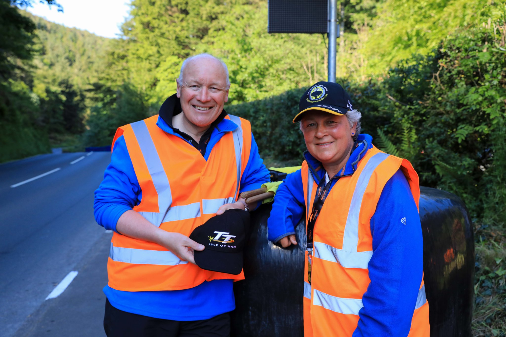 His Excellency the Lieutenant Governor General Sir John Lorimer and Lady Philippa Lorimer marshalling at the Black Dub. Photo by Callum Staley (CJS Photography)