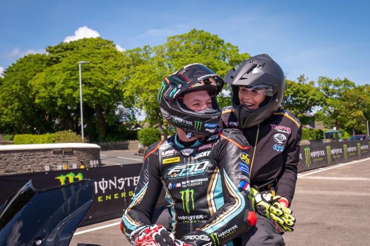 Debs Cheadle and Peter Hickman PHOTO BY MARK WALTERS